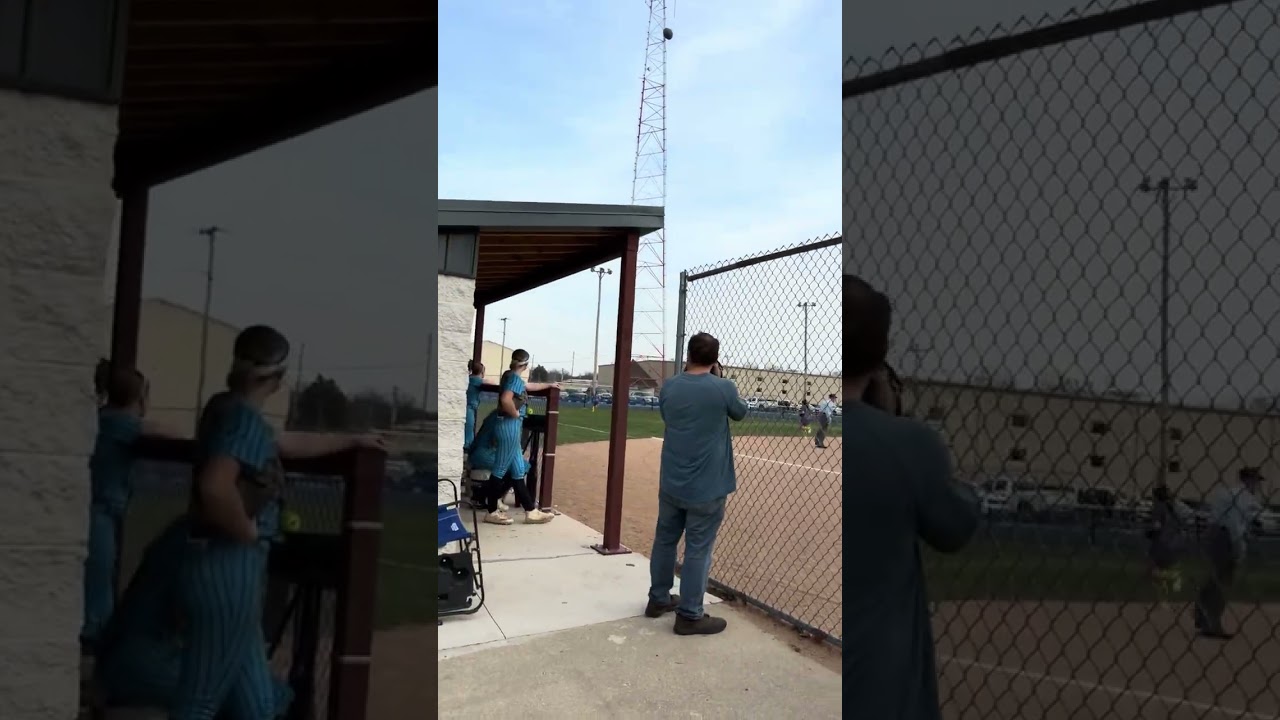 Marquette’s Lily Brewer doubles in Kinley Rick against Mendota 3/25/2026