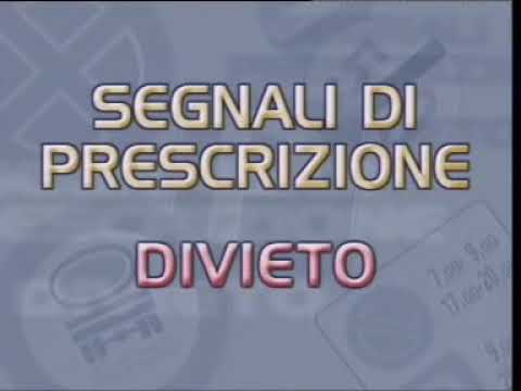 Patente B Lesioni 3 | Segnali di Divieto