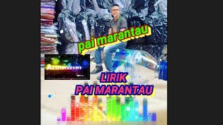 Download lagu PAI MARANTAU - LIRIK LAGU DANGDUT MINANG TERBARU 2020 - Album Gafur Syah. mp3