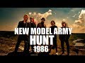 New Model Army - Hunt (Lyric Video)