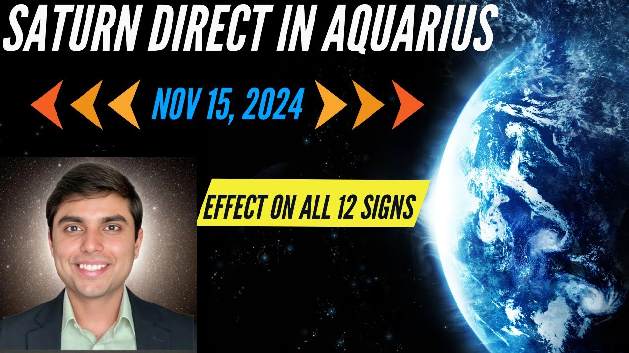 Saturn Goes Direct in Aquarius: What It Means For You!