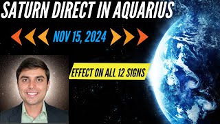 Saturn Goes Direct in Aquarius: What It Means For You!