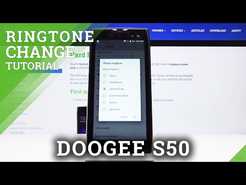 How to Change Ringtone in DOOGEE S50 – Locate Ringtone List