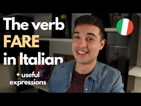 The MOST Common Verb in Italian (FARE) + Useful Expressions | Italian Language Lessons For Beginners