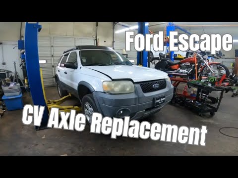 Ford Escape CV Axle Replacement