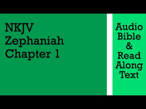 Zephaniah 1 - NKJV (Audio Bible & Text)