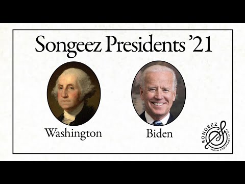From 2021: Songeez Presidents Song - Washington thru Biden - Memorize Presidents 1-46