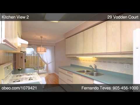 29 Vodden Court Brampton ON L6V 2V7 - Fernando Teves - REMAX Realty Services Inc , Brokerage