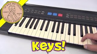 Video thumbnail for Yamaha PSR-7 Electronic Piano Keyboard - 420 Dual Voices - PCM Rhythm by Lucky Penny Shop