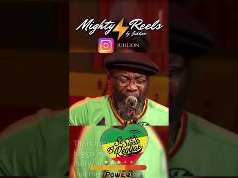 #MiniLyrics acoustic reggae 🔥“Richman Poorman”📍🇫🇷2012 | Clinton Fearon [Mighty⚡️Reels] #Shorts