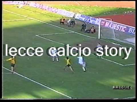 LECCE-Arezzo 3-0 - 13/03/1988 - Campionato Serie B 1987/'88 - 5.a giornata di ritorno