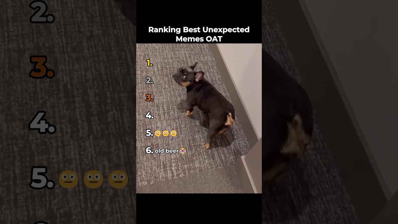 Ranking Best Unexpected Memes Of All Time