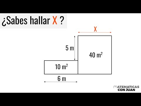 ¿SABES HALLAR EL LADO DESCONOCIDO DEL RECTÁNGULO? Geometría Básica