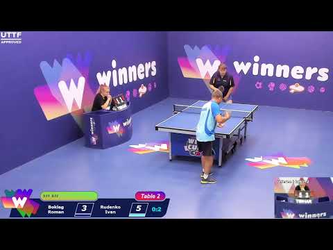 WINners CUP table 2  25.09   Boklag Roman - Rudenko Ivan 17:00