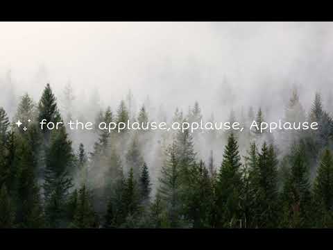 Applause by lady Gaga ( cover : kenedi Anderson lyrics