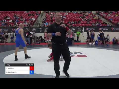 78 Kg 5th Place - Justin Hale, 512 Outlaw Wrestling Vs Nikolay Vasilev, Chicago Wrestling Club 2cb