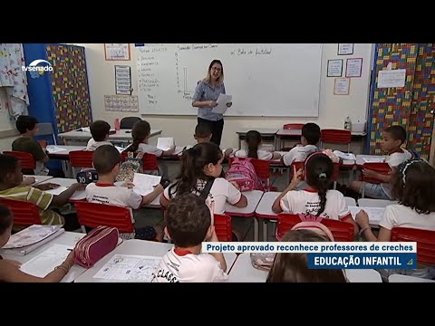 Vai a sanção inclusão da educação infantil na carreira do magistério