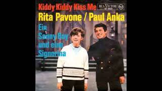 Rita Pavone &amp; Paul Anka - Kiddy, kiddy kiss me (1964)