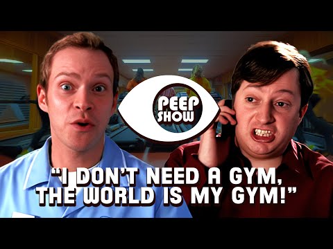 Peep Show | ''Gym'' | FULL EPISODE | Series 4, Episode 3