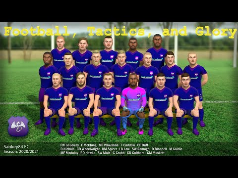 Football, Tactics, and Glory: Turn Based Football Management.