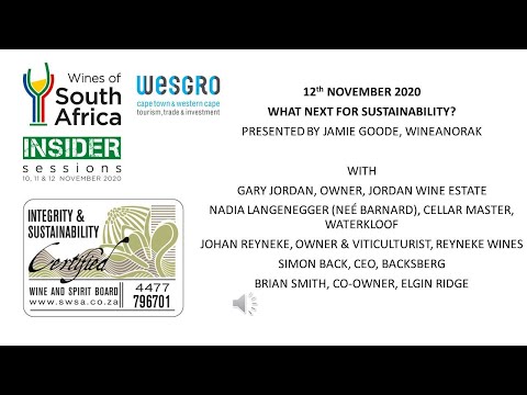 12 November 2020 - Whats next for sustainability?