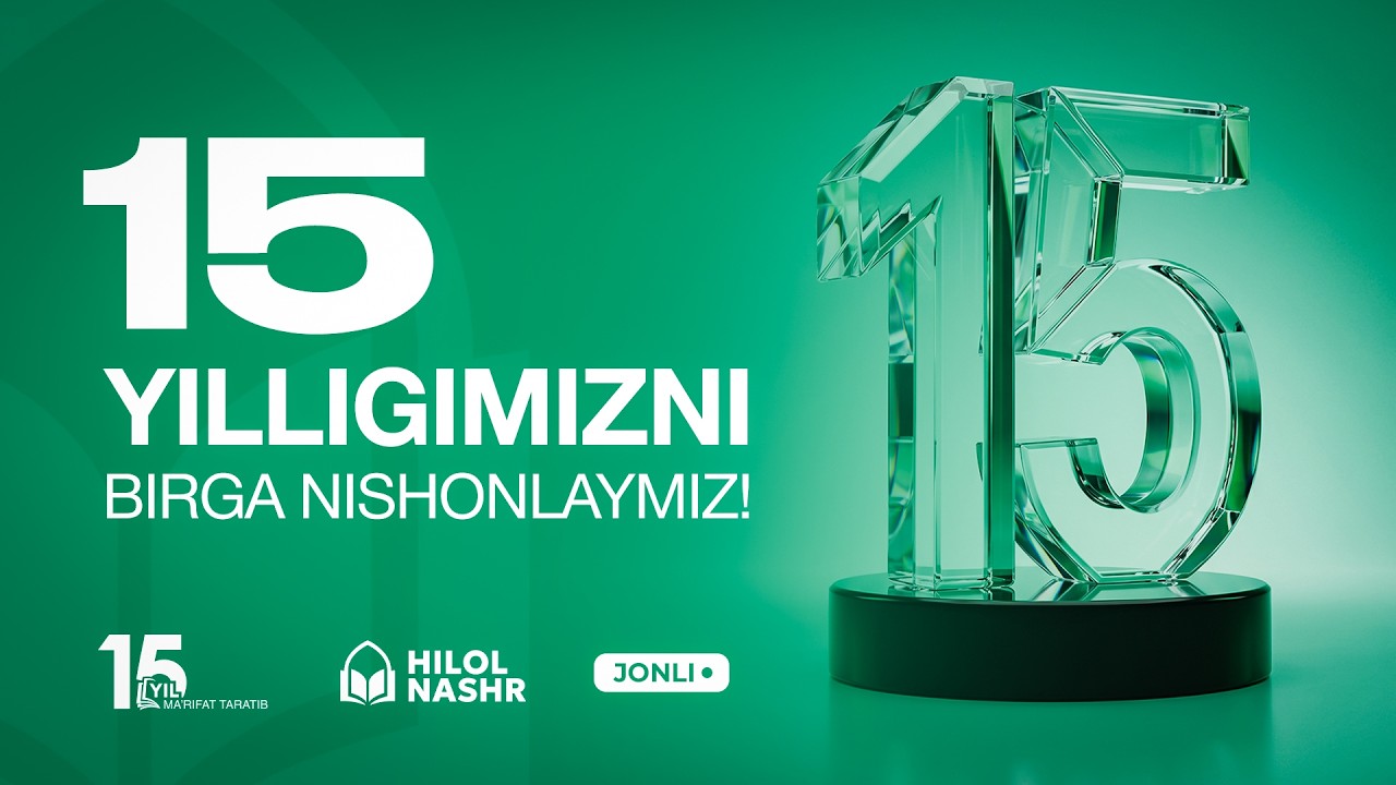 «Hilol-Nashr»ning 15-yilligi