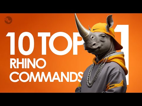Top 10 Rhino Commands Every Beginner MUST Know — Part 1
