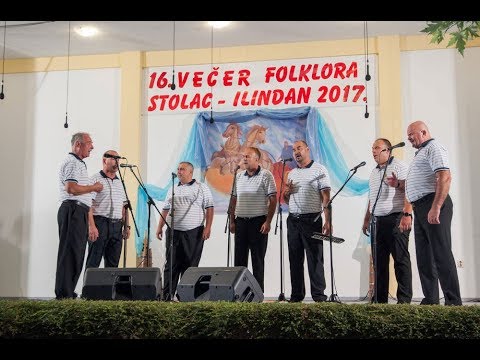 Muška klapa „Stina“ Ploče-Hrvatska {16. Večer folklora - Ilindan 2017. Stolac}