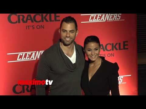 Emmanuelle Chriqui and Adrian Bellani "Cleaners" Screening Red Carpet Arrivals