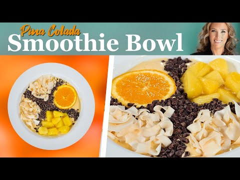 Pina Colada Smoothie Bowl | Dr. J9 Recipe