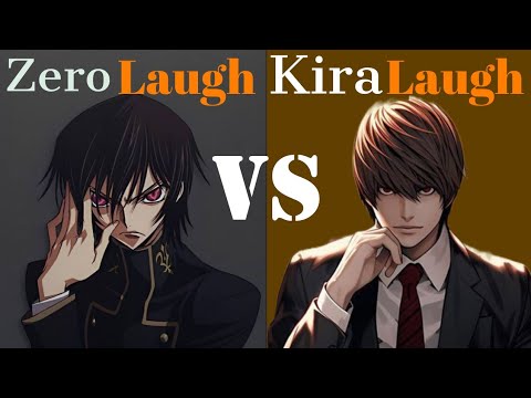 Laugh of ZERO vs Laugh of kira...which one is better