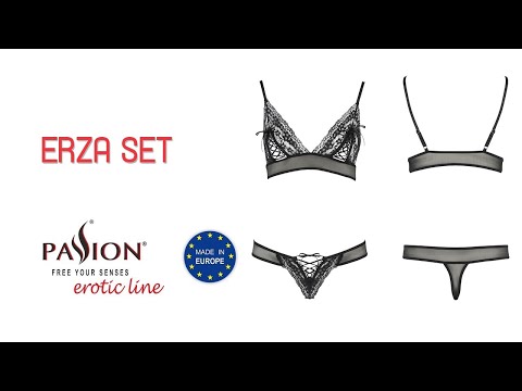 PASSION FREE YOUR SENSES Erotic line - Erza set lingerie