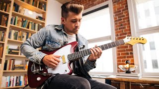 Video thumbnail for Patrick Breen Introduces the Harmony Silhouette with Bigsby Electric Guitar by Harmony Guitars