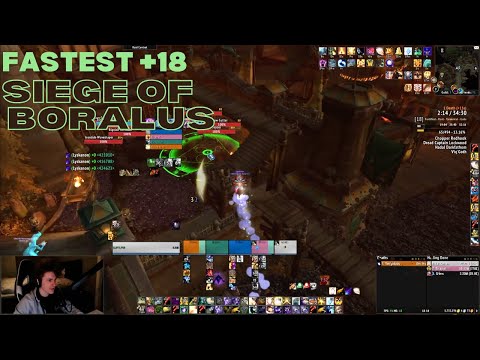 +18 Siege of Boralus || Zaelia Disc Priest POV || Mythic+