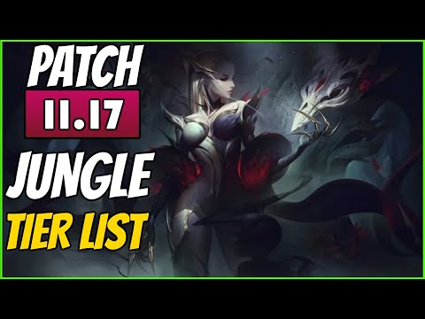 BEST Jungle Champions Tier List - League of Legends Jungle Tier List Patch 11.17