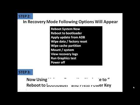 ZTE Blade Max2s Fastboot Mode
