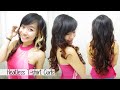 How to Curl Hair Without Heat l Heatless T-shirt ...
