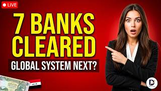 🚨7 Iraqi Banks Cleared — What This Really Means for the IQD!🔥