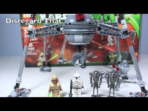 LEGO Star Wars 75016 Homing Spider Droid Review