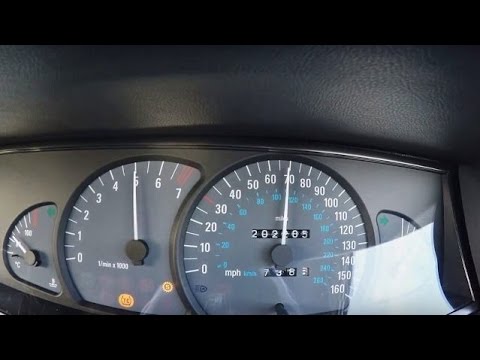 Vauxhall Omega 3.2 24v V6 Acceleration 0-60 MPH - 7,3 Seconds