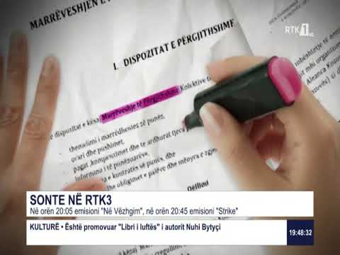 Në orën 20:05 emisioni "Në Vëzhgim" , në orën 20:45 emisioni "Strike"