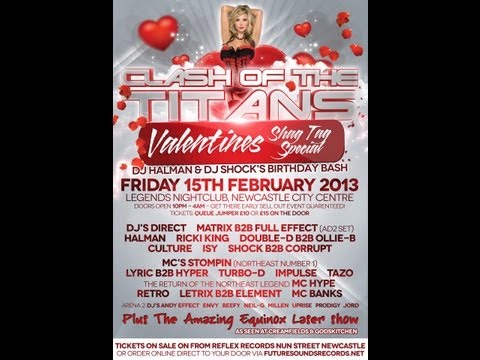 Clash Of The Titans Valentines Special 2013 Ft. Stompin Tazo Future Turbo-D Banks & Hype