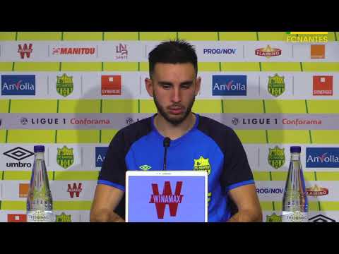 Adrien Thomasson avant OGC Nice - FC Nantes