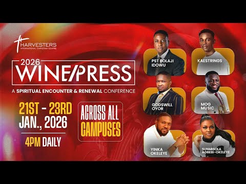 WINEPRESS 2026 Day 2 || Building A Powerful Prayer Life || Pst Bolaji Idowu || Sunmisola Agbebi