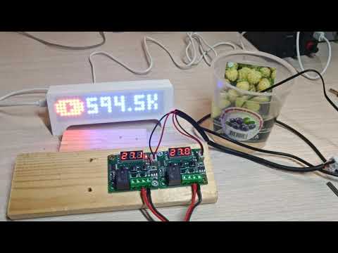 Вопрос: Можно ли использовать один датчик с двумя терморегуляторами W1209 подняв резистор?