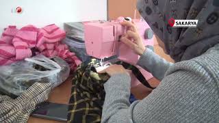 Engelli Çocuk Anneleri Okulda Beklerken Biçki Dikiş Kursunda Eğitim Alıyor