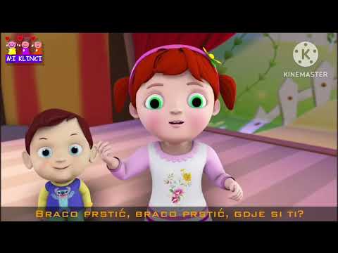 Obitelj Prstić | Hrvatski Dječje Pjesme | Finger Family in Croatian
