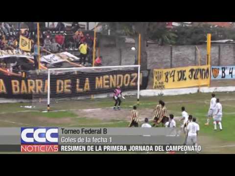 Torneo Federal B  Goles de la fecha 1