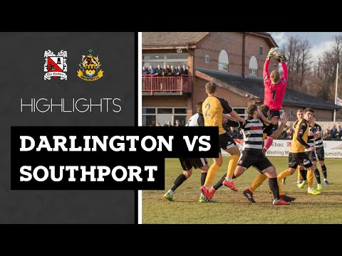 Darlington 0-0 Southport - Vanarama National League North - 2018/19