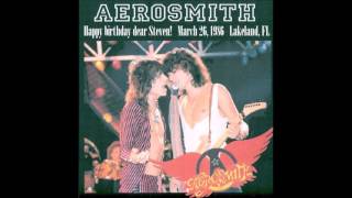 Aerosmith, 26 de marzo 1986. CD2 01 "Lightning strikes" (Happy birthday dear Steven!)